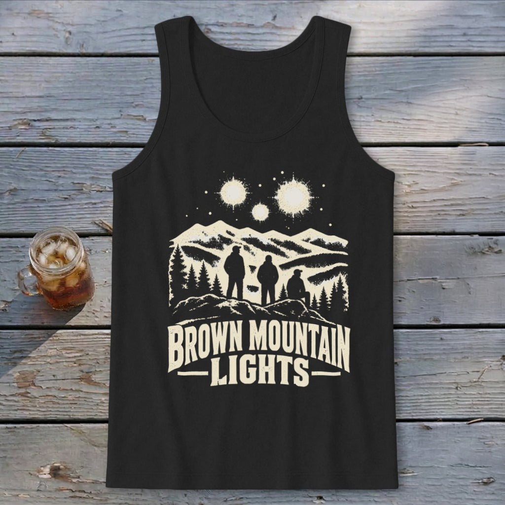 Brown Mountain Lights Watchers Tank Top
