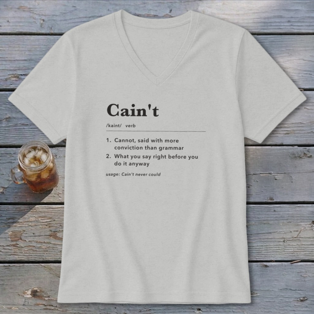 Cain't Definition V-neck