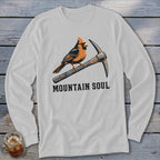 Cardinal Mountain Soul Long Sleeve Tee