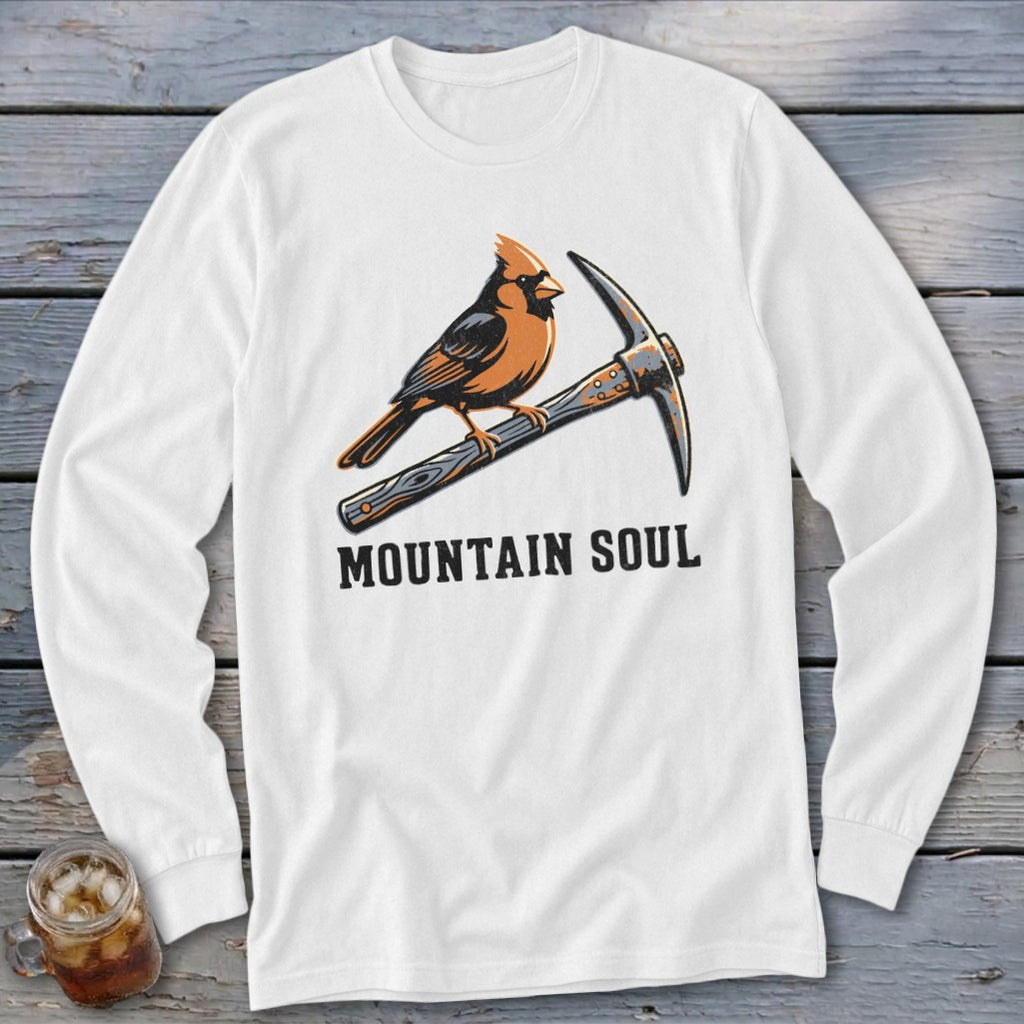 Cardinal Mountain Soul Long Sleeve Tee