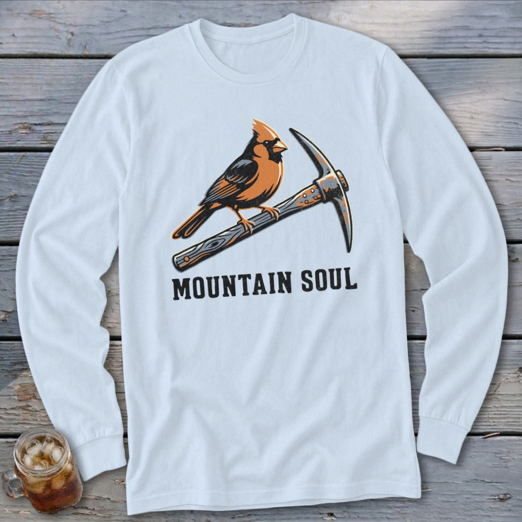 Cardinal Mountain Soul Long Sleeve Tee