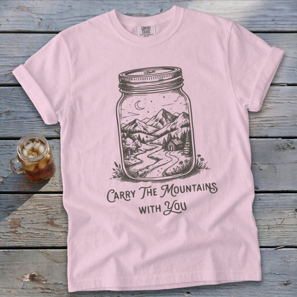 Carry the Mountains Signature Tee - Blossom
