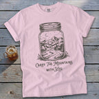Carry the Mountains Signature Tee - Blossom
