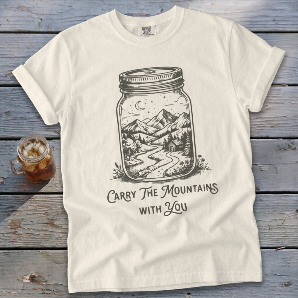 Carry the Mountains Signature Tee - Ivory