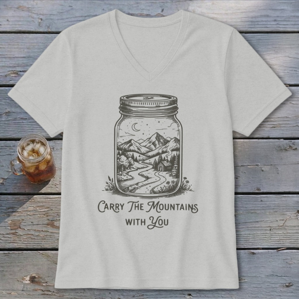 Carry the Mountains V-neck