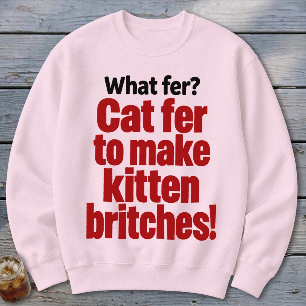 Cat Fer Sweatshirt