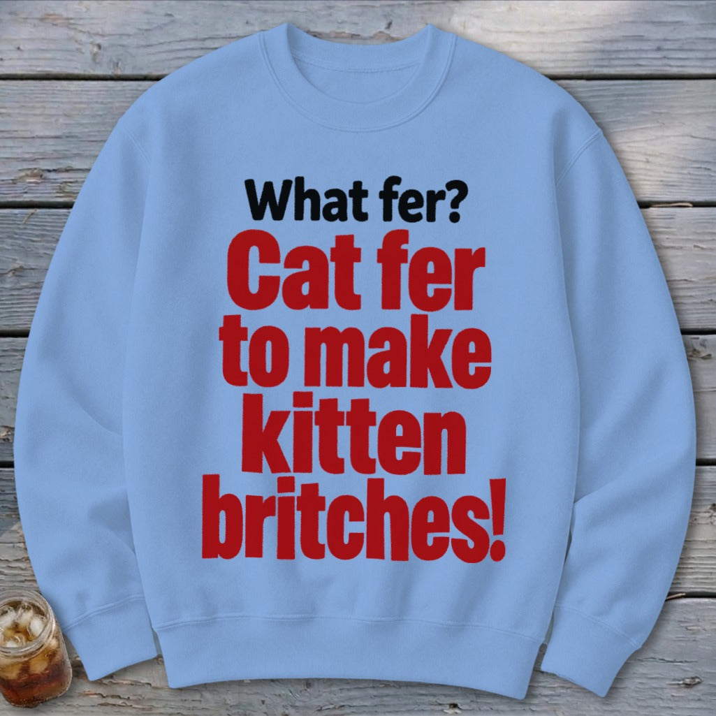 Cat Fer Sweatshirt