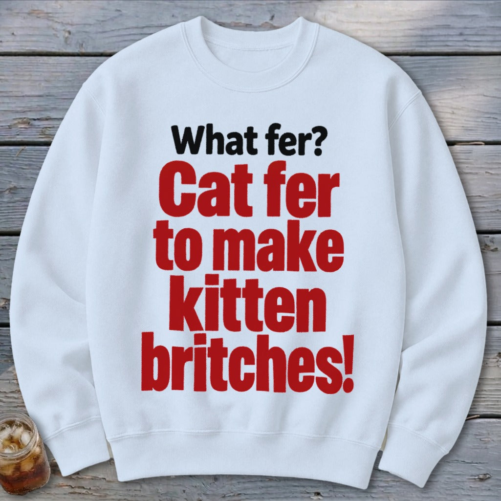 Cat Fer Sweatshirt