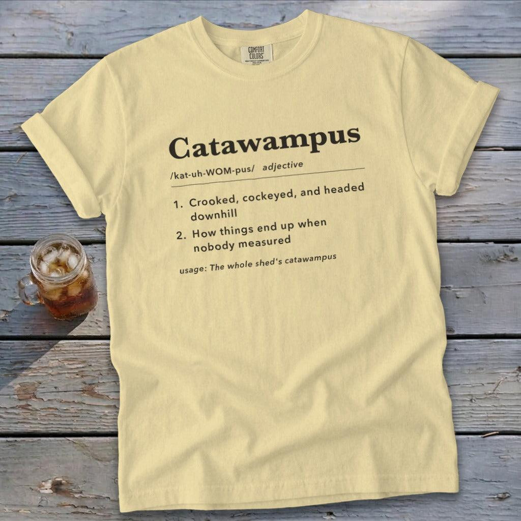 Catawampus Definition Signature Tee