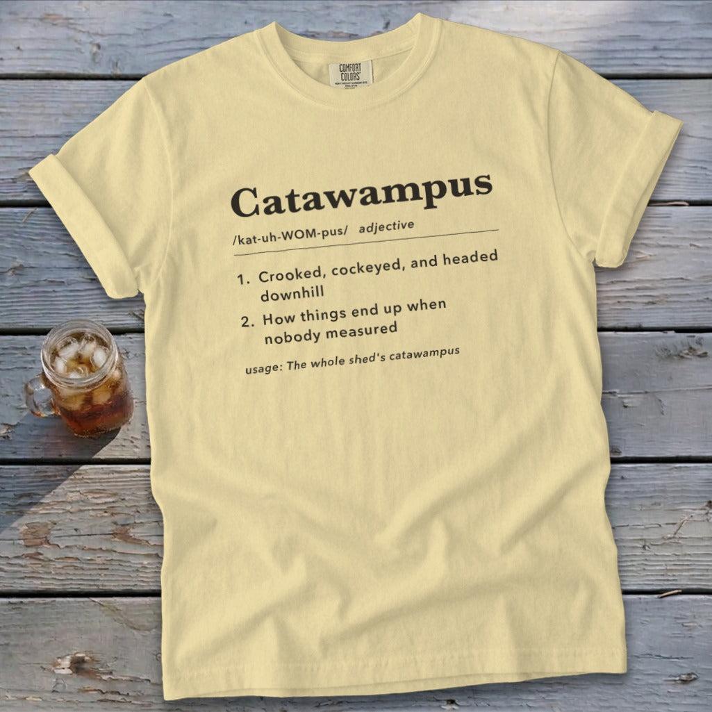 Catawampus Definition Signature Tee