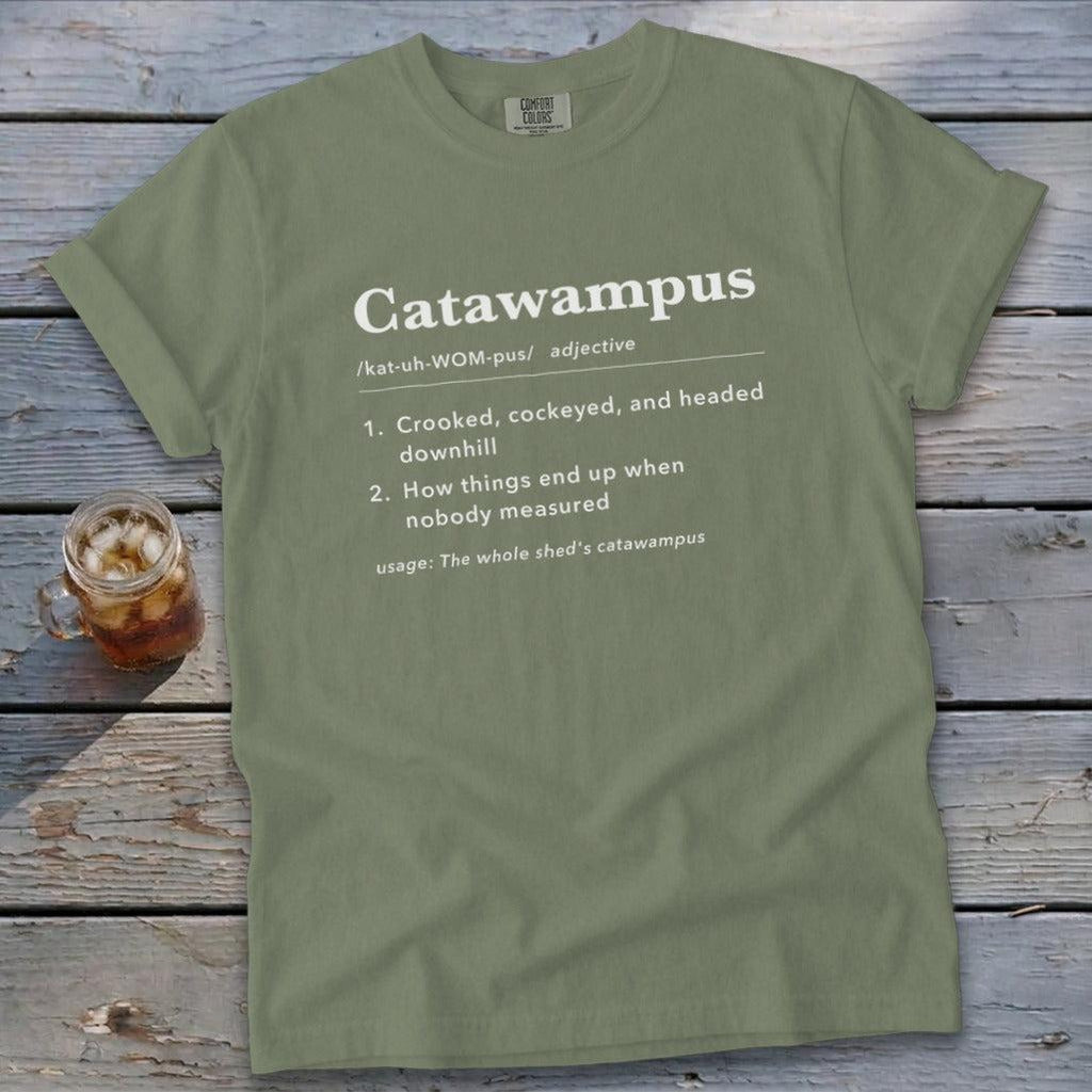 Catawampus Definition Signature Tee