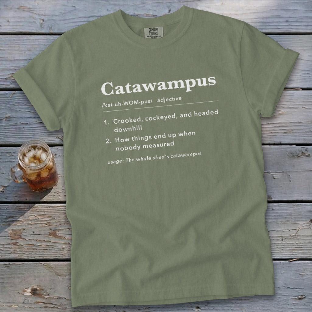 Catawampus Definition Signature Tee