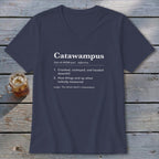 Catawampus Definition V-neck