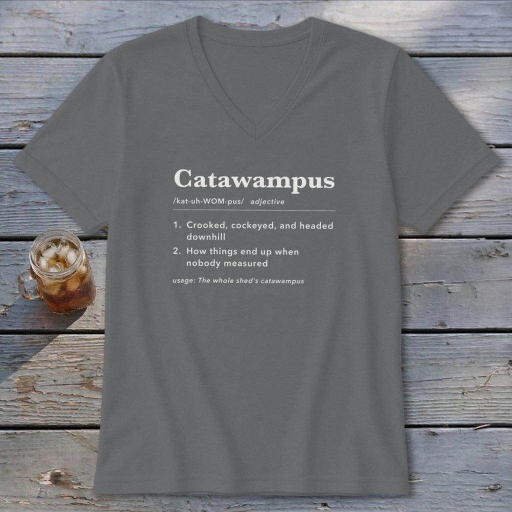 Catawampus Definition V-neck
