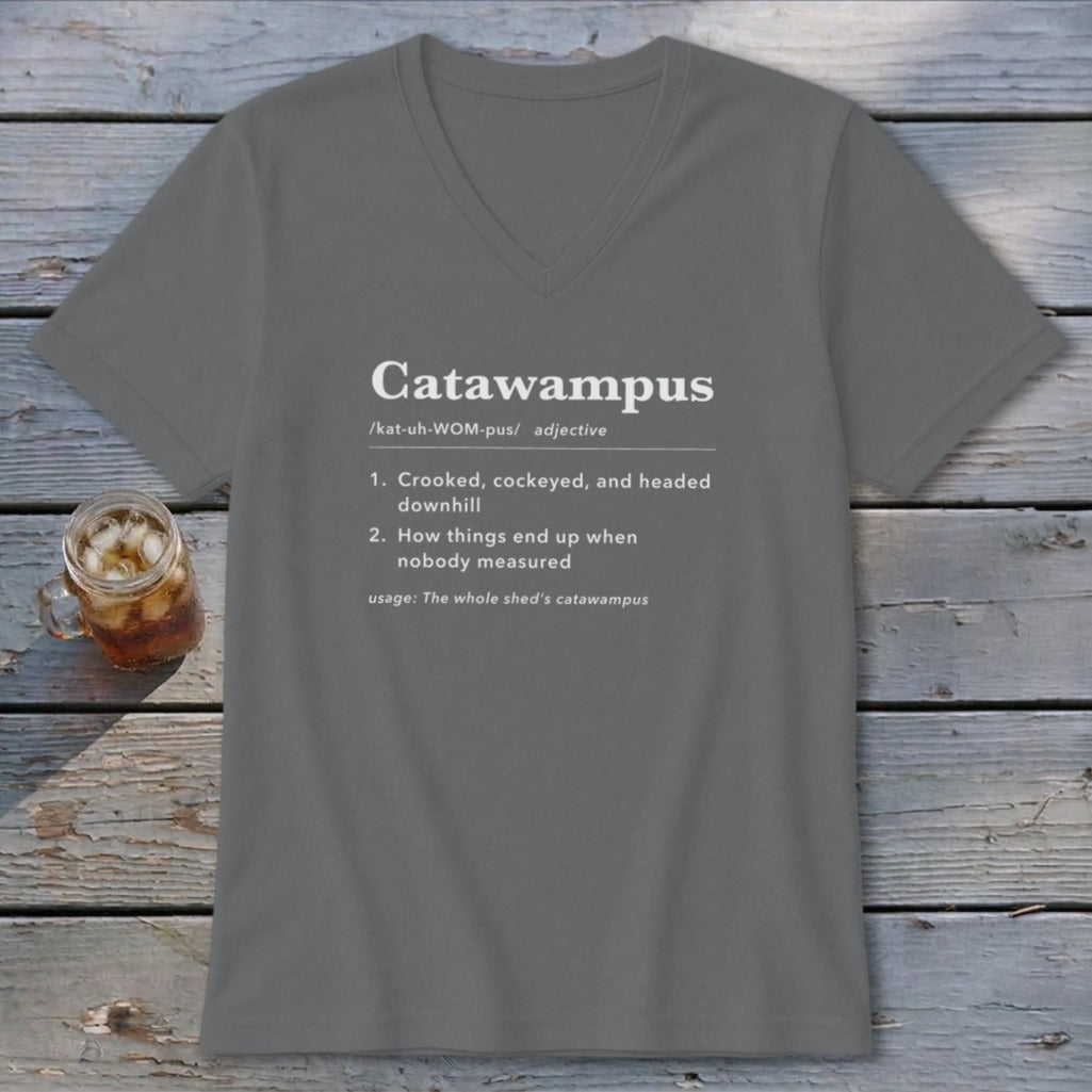 Catawampus Definition V-neck