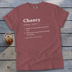 Chancy Definition Signature Tee