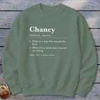 Chancy Definition Sweatshirt