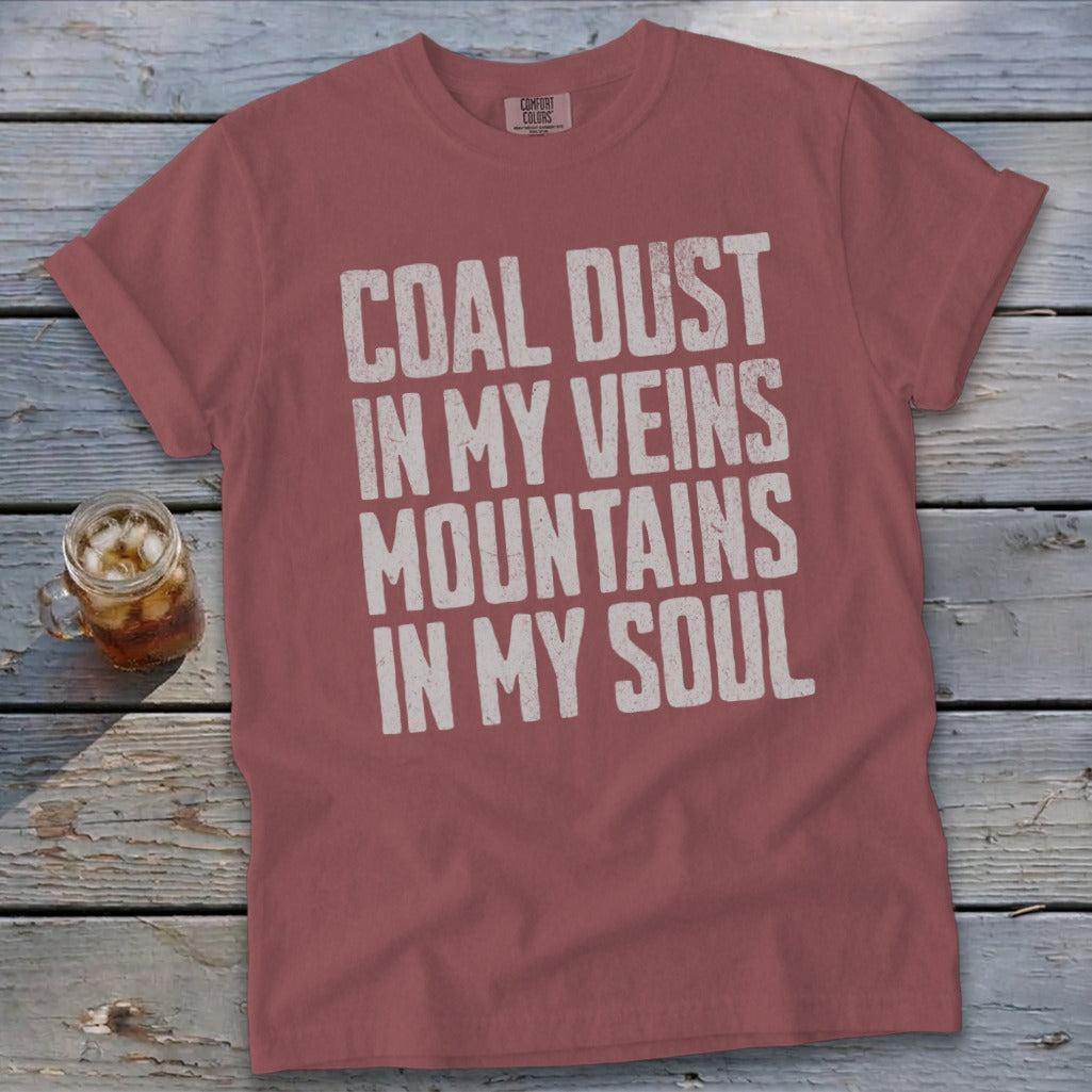 Coal Dust Veins Signature Tee