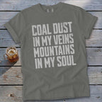 Coal Dust Veins Signature Tee