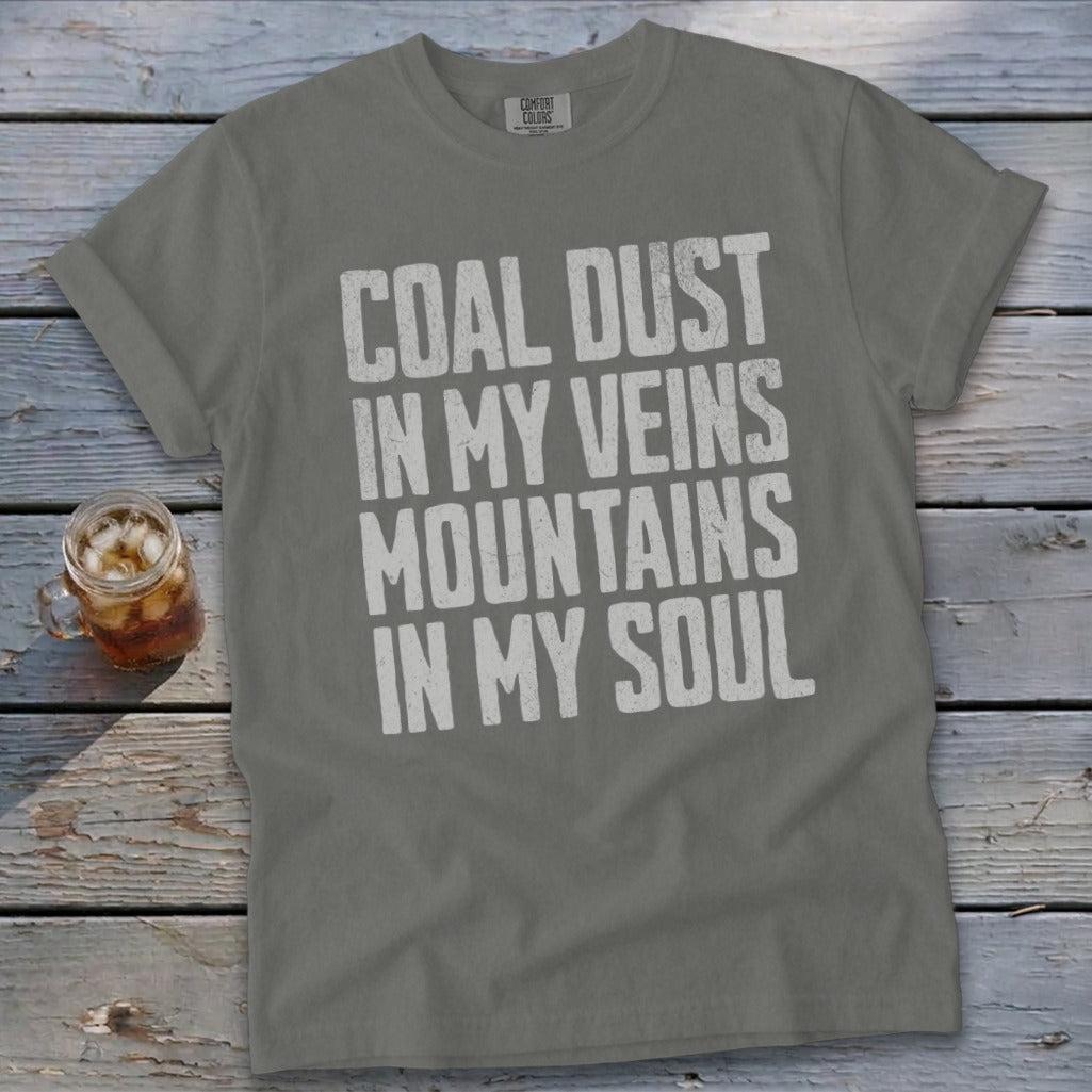 Coal Dust Veins Signature Tee