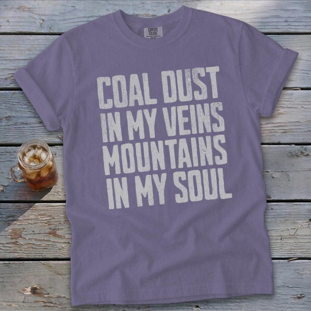 Coal Dust Veins Signature Tee