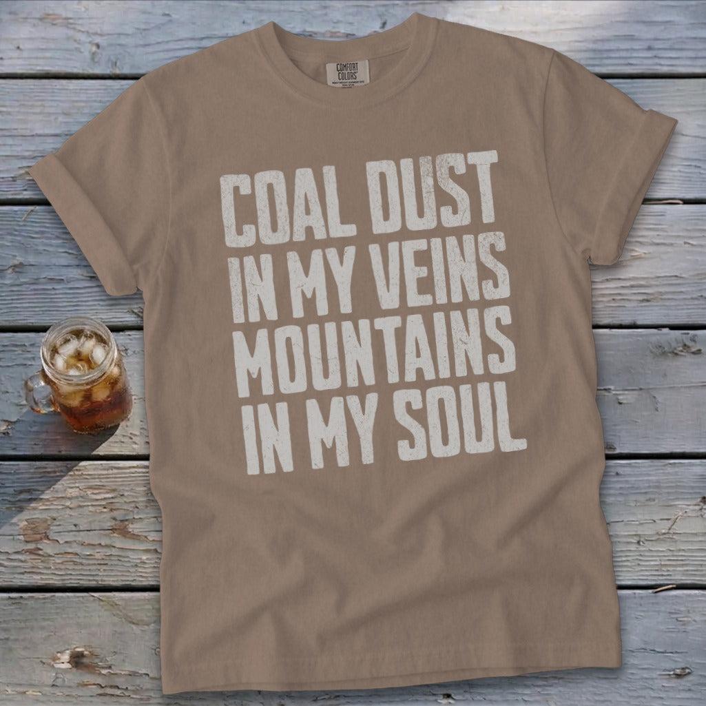 Coal Dust Veins Signature Tee