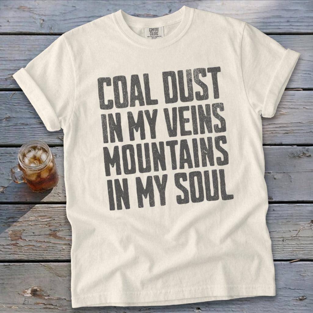 Coal Dust Veins Signature Tee