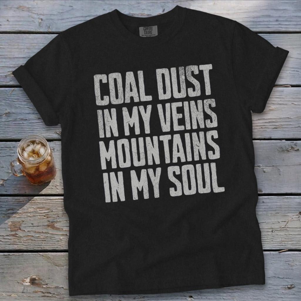 Coal Dust Veins Signature Tee