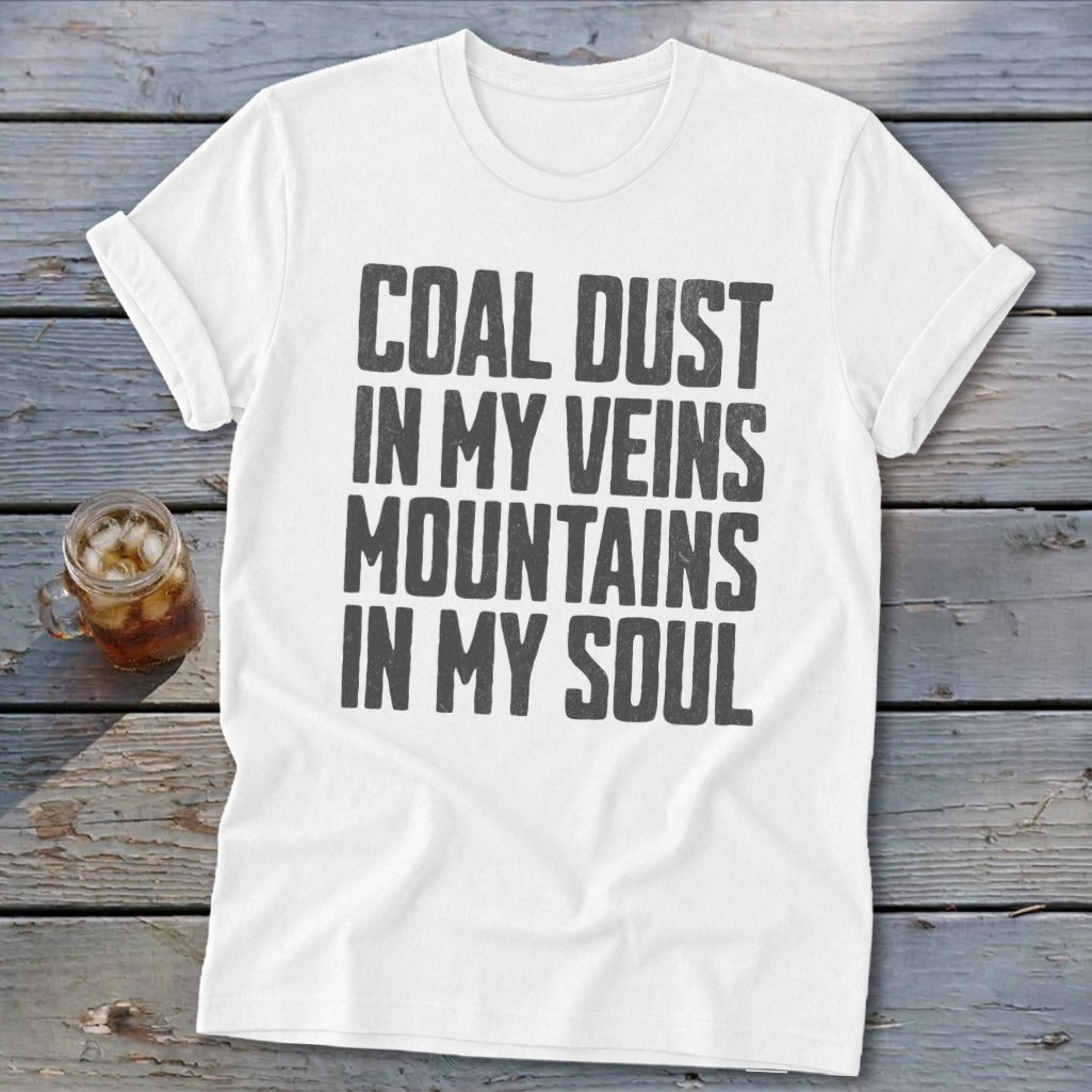 Coal Dust Veins Softstyle Tee