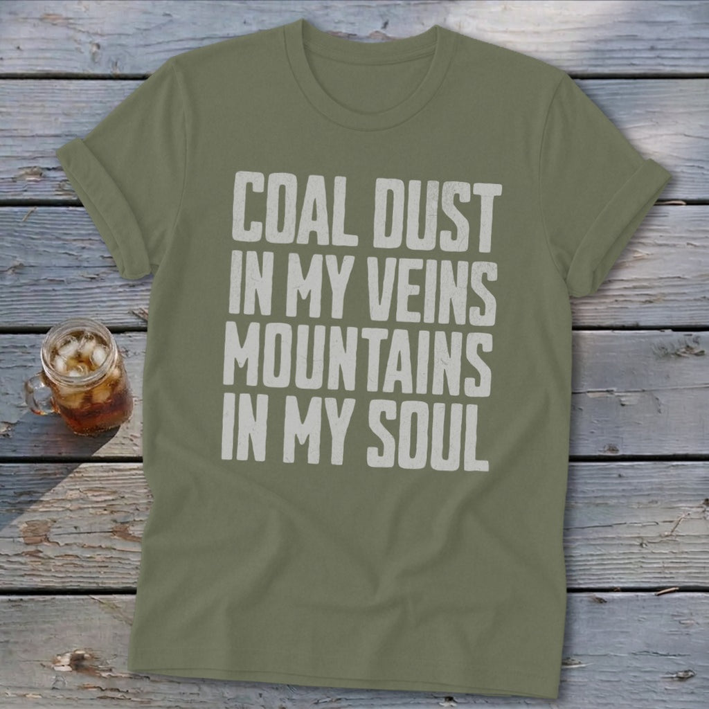 Coal Dust Veins Softstyle Tee