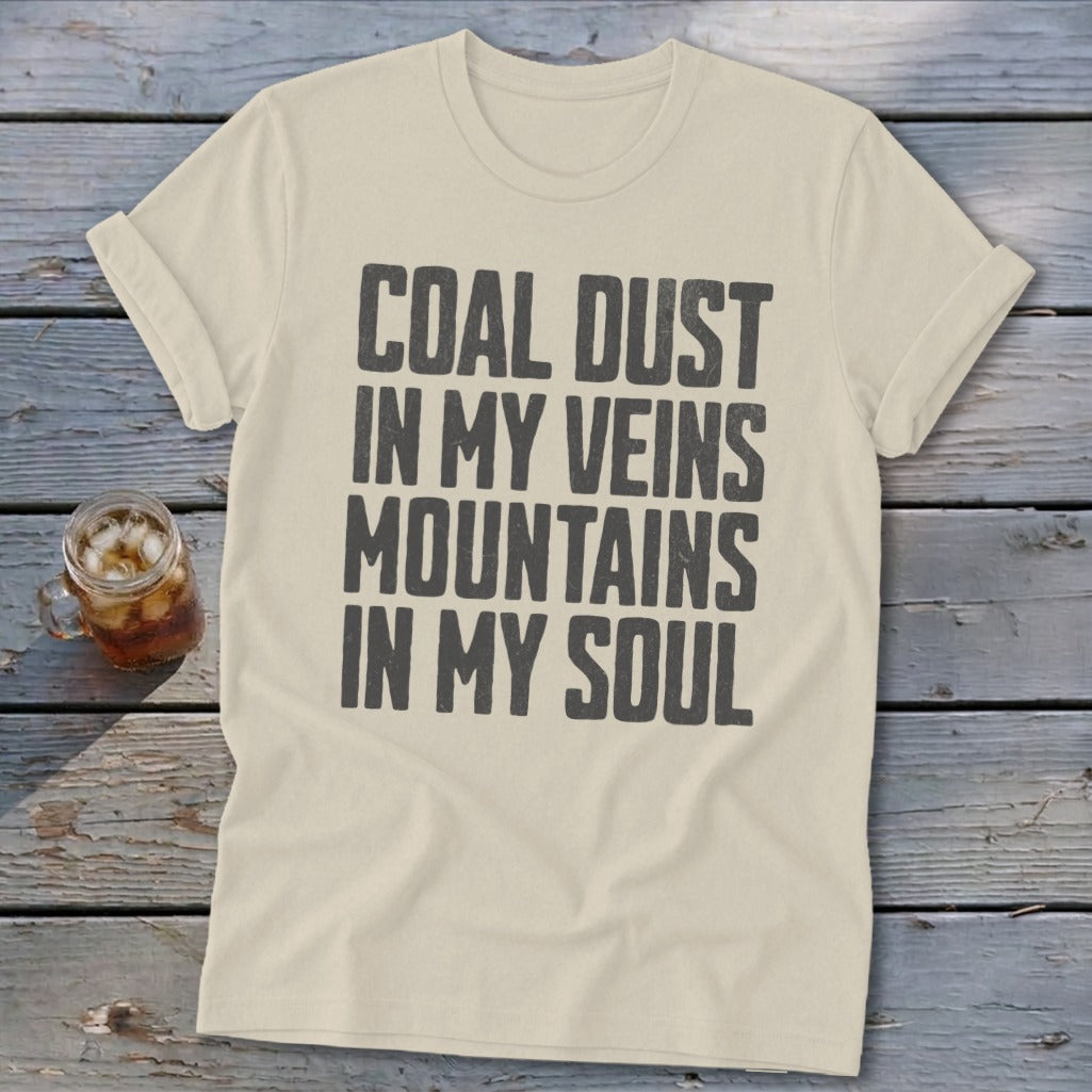Coal Dust Veins Softstyle Tee