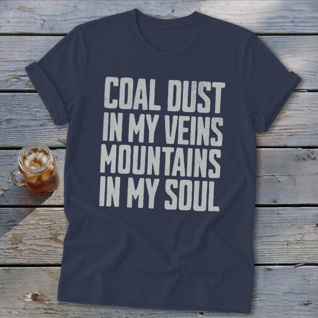 Coal Dust Veins Softstyle Tee