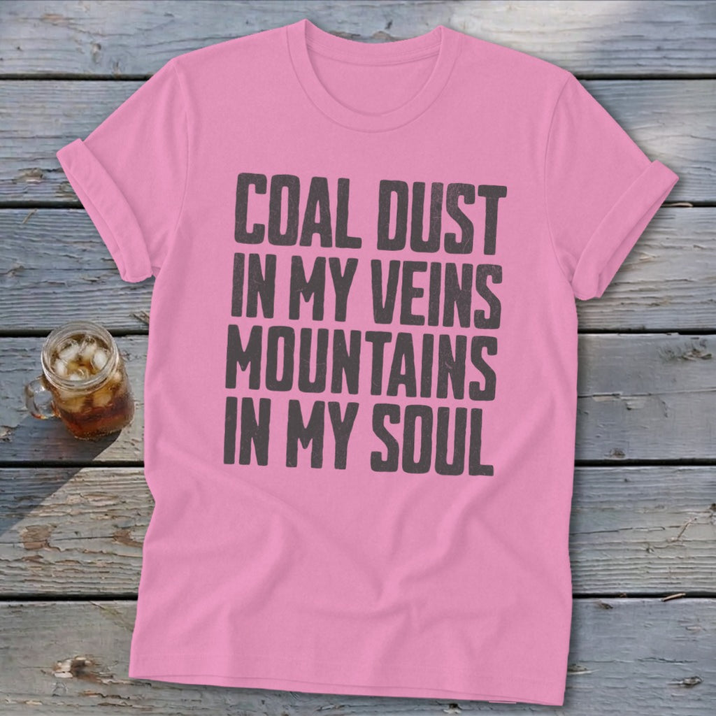 Coal Dust Veins Softstyle Tee