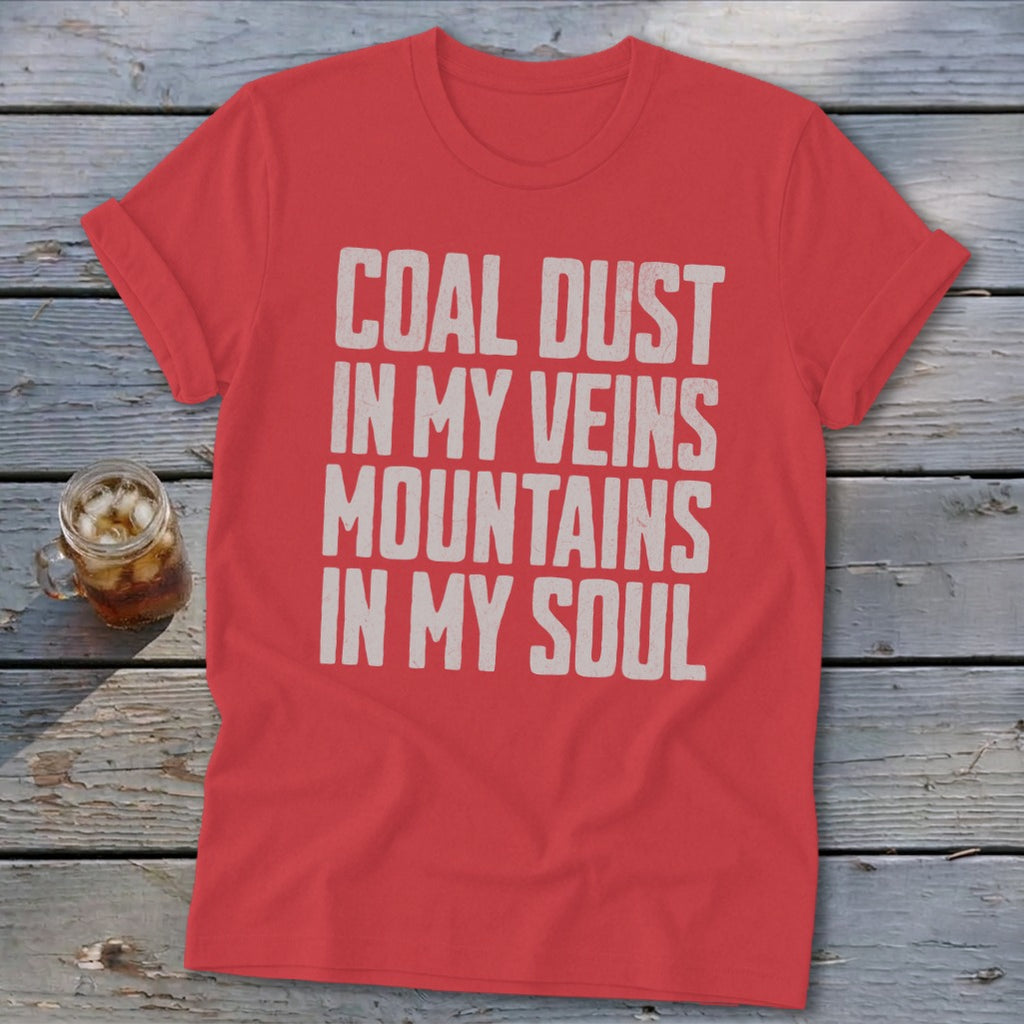 Coal Dust Veins Softstyle Tee