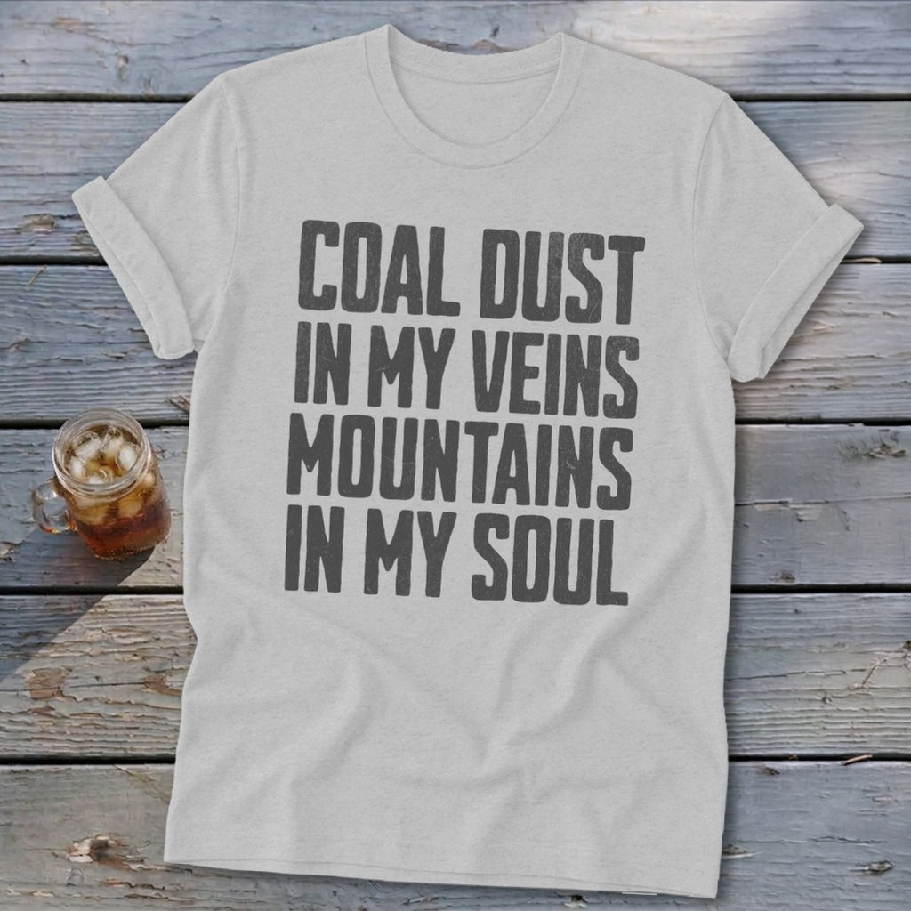 Coal Dust Veins Softstyle Tee