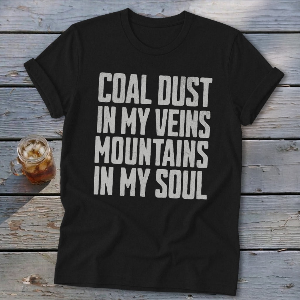 Coal Dust Veins Softstyle Tee