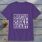 Coal Heart V-neck