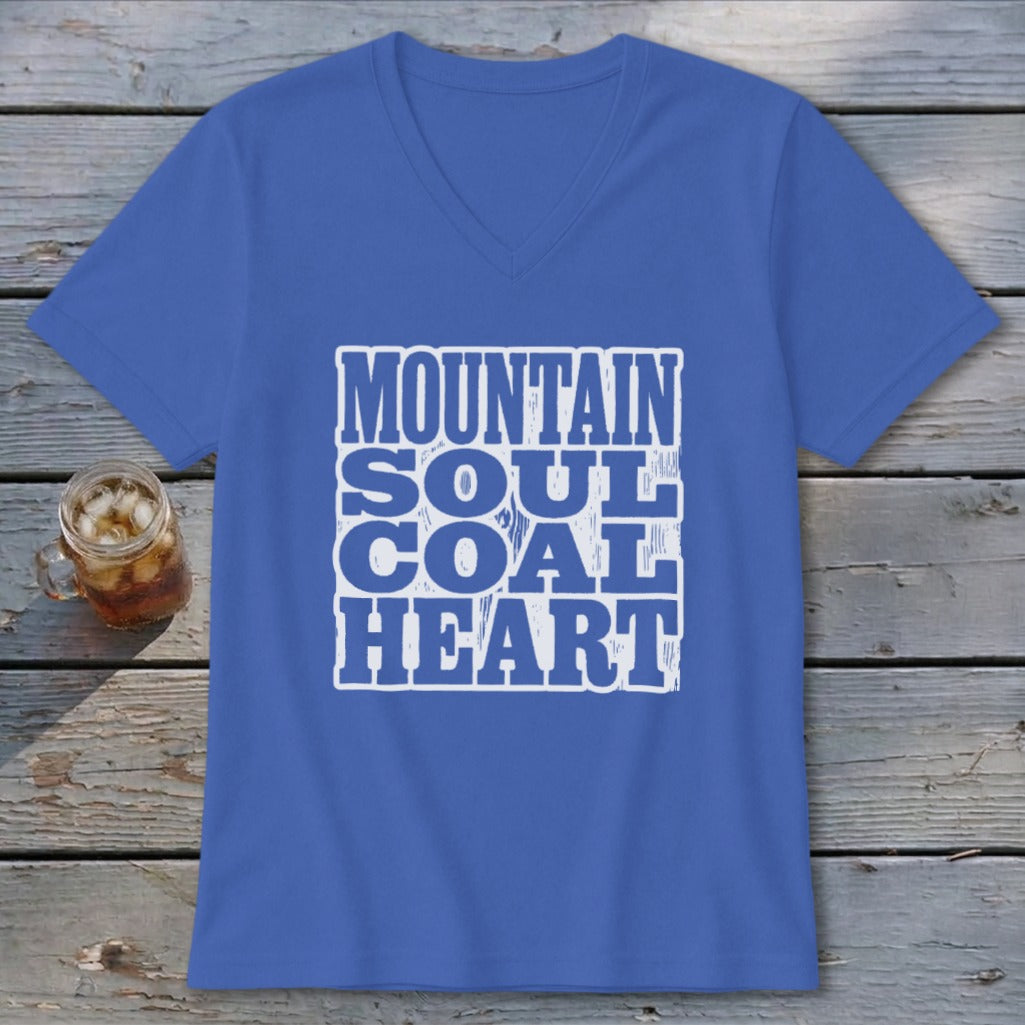 Coal Heart V-neck