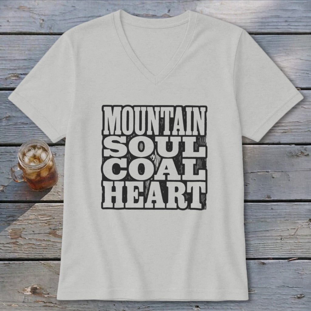 Coal Heart V-neck