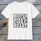 Coal Heart V-neck