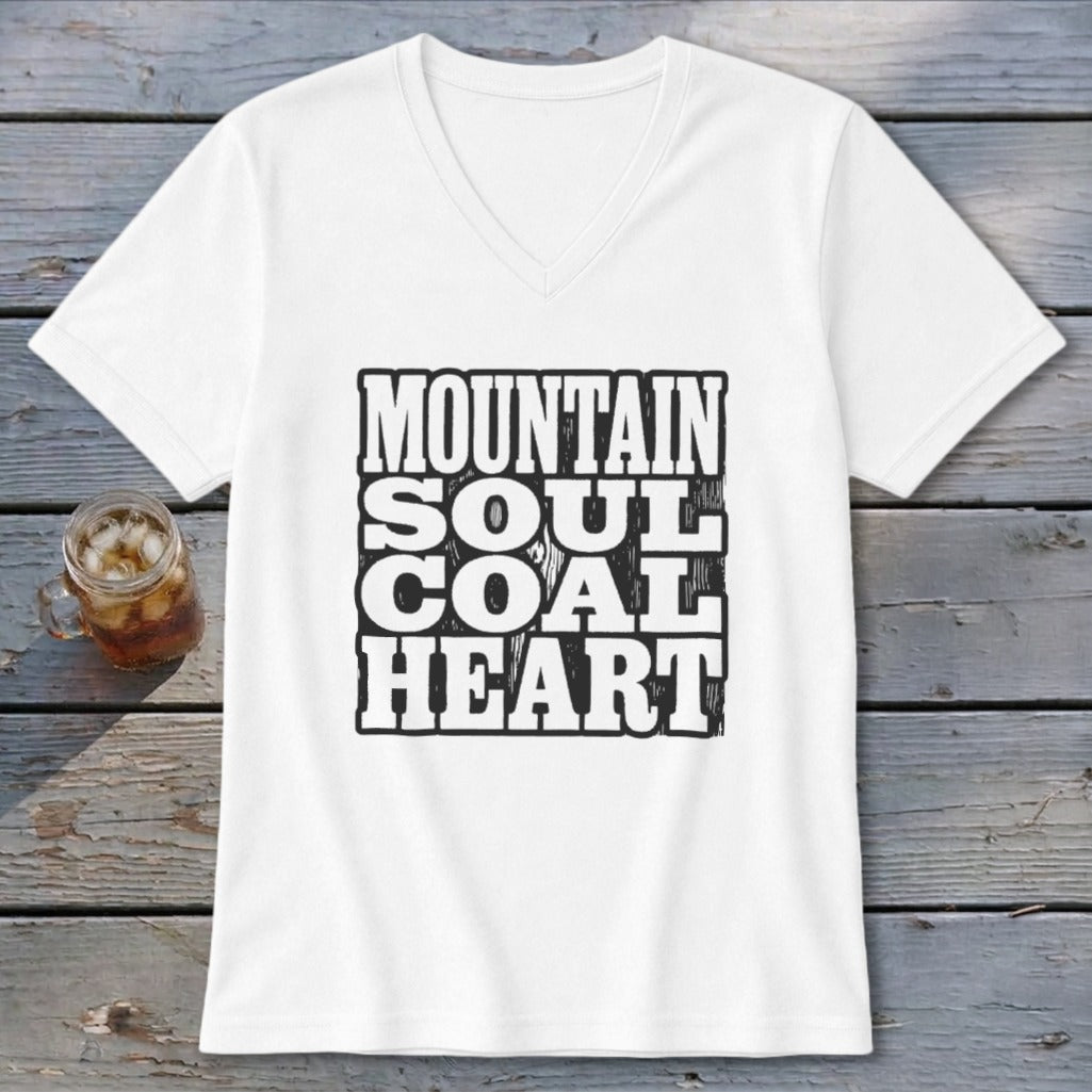 Coal Heart V-neck