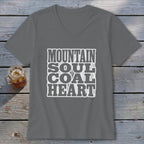 Coal Heart V-neck