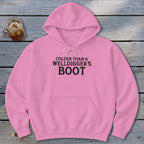 Colder Than A Welldigger's Boot Hoodie