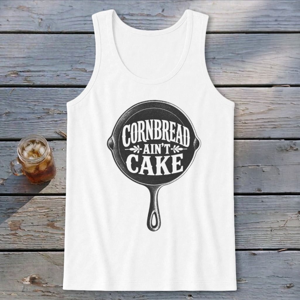 Cornbread Ain't Cake Tank Top