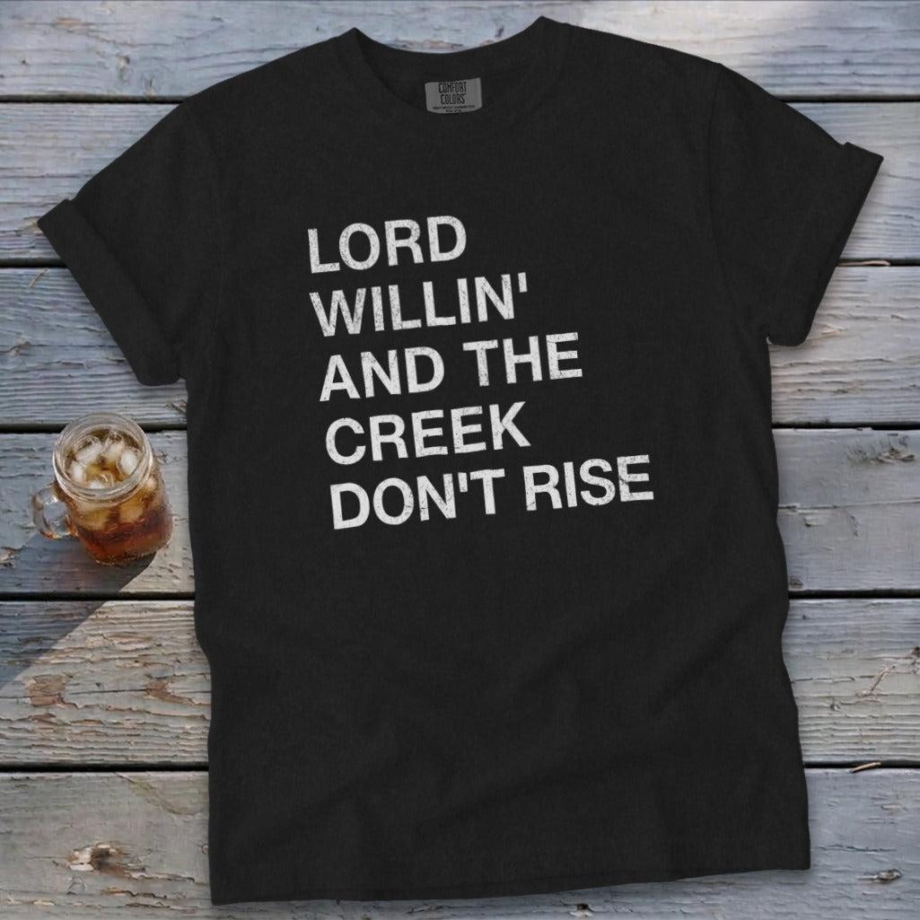 Creek Don't Rise Signature Tee