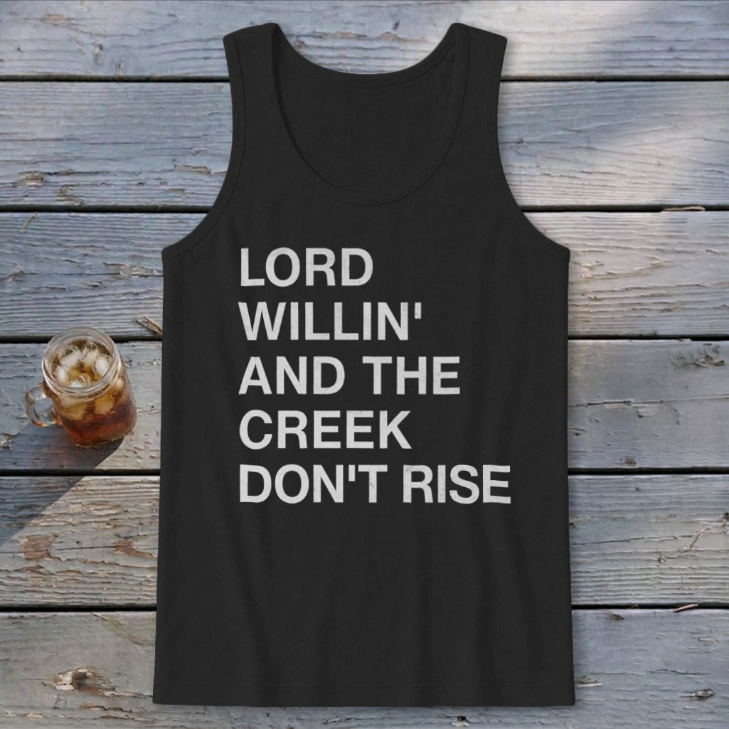 Creek Don't Rise Tank Top