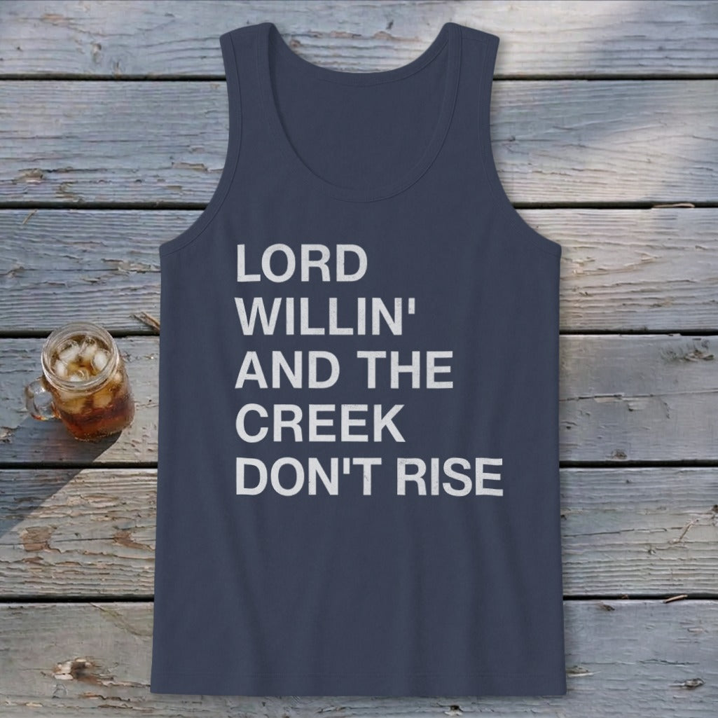 Creek Don't Rise Tank Top