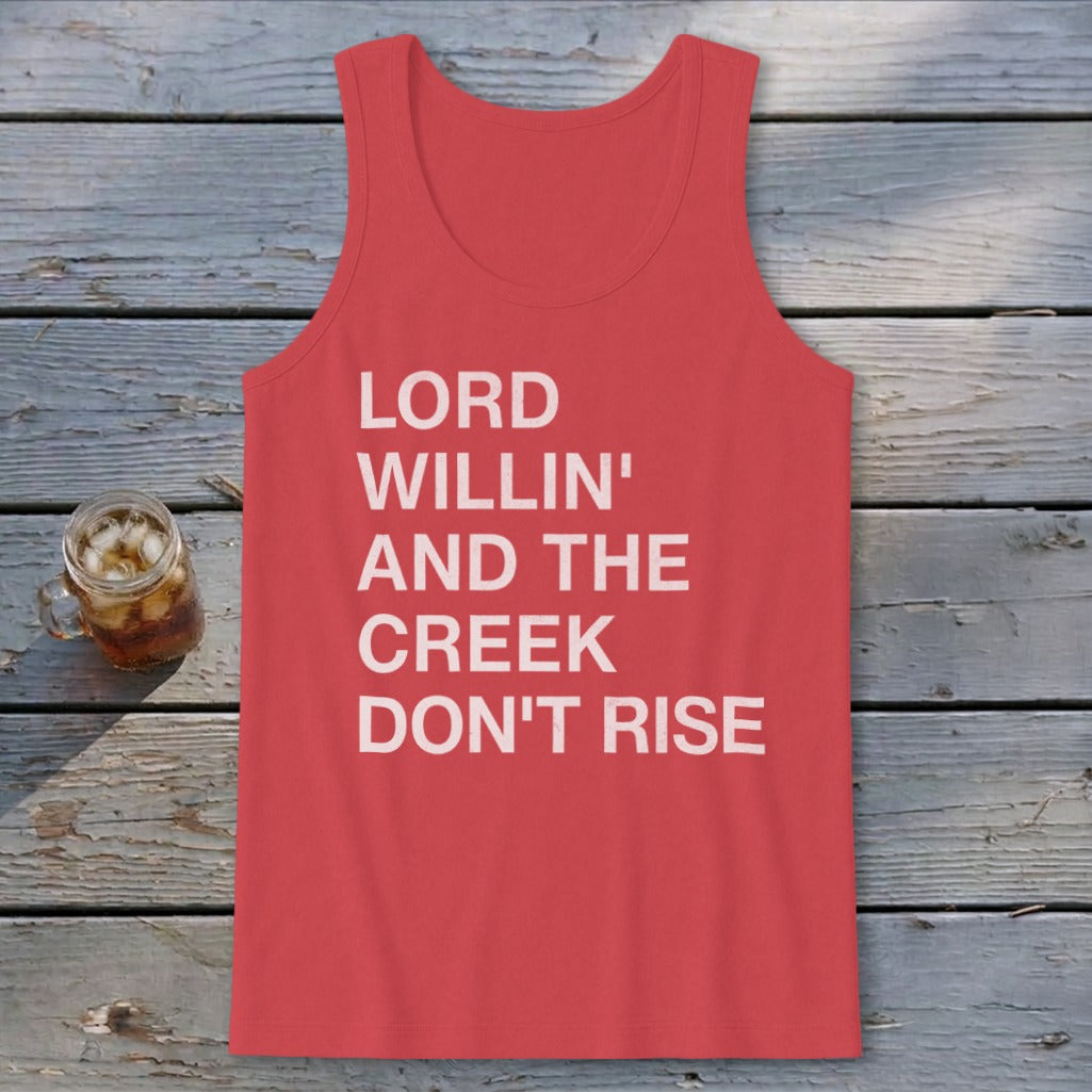 Creek Don't Rise Tank Top