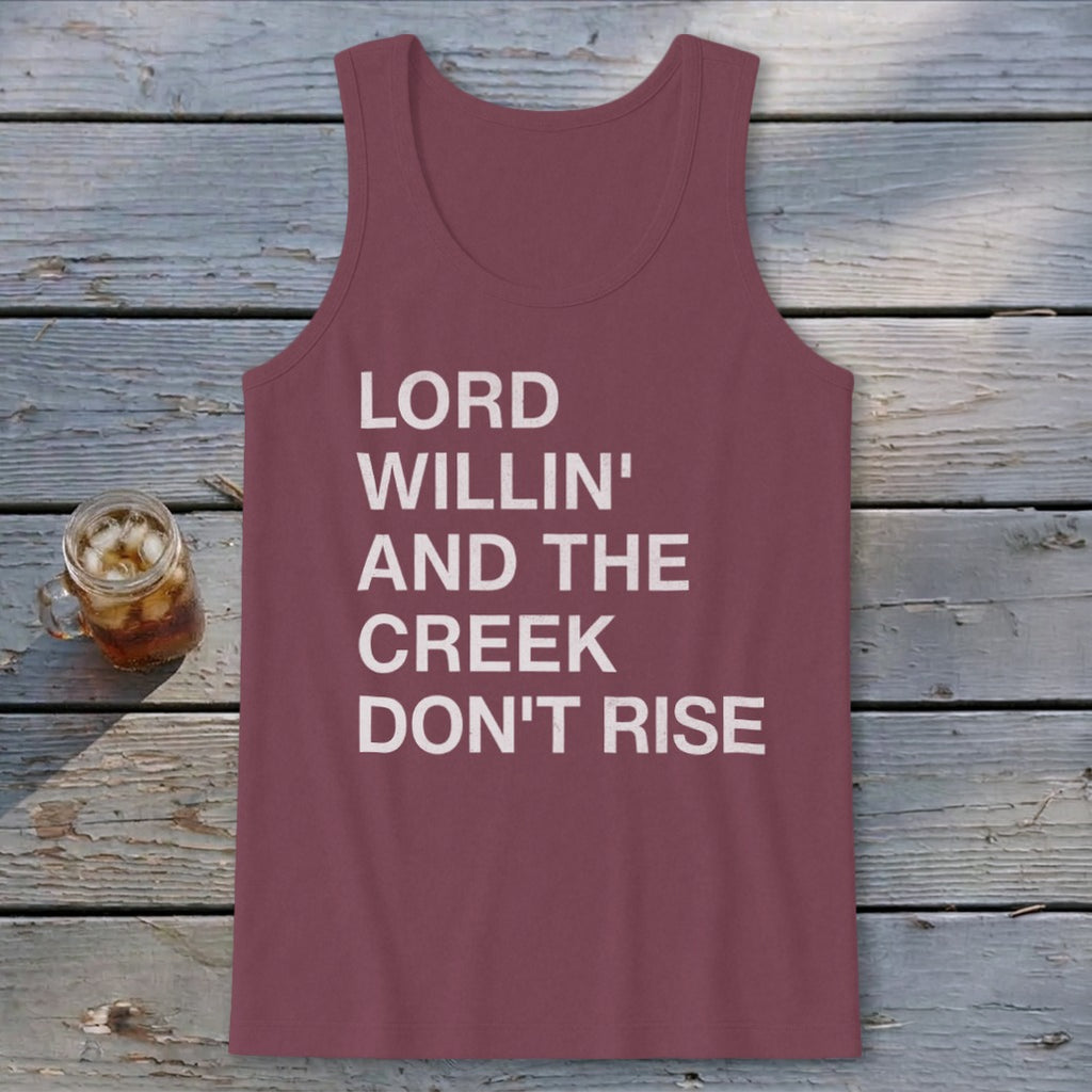 Creek Don't Rise Tank Top