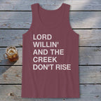 Creek Don't Rise Tank Top
